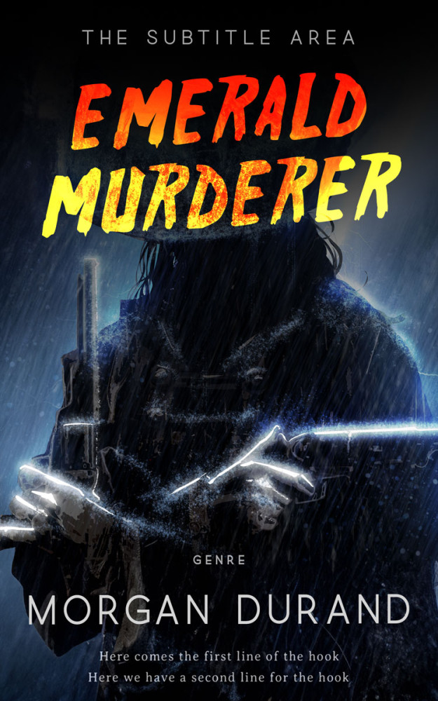 Front view of Bunker #32072 - Premade Mystery & Thriller & Suspense Book Cover