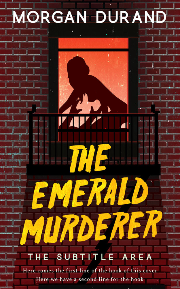 Front view of Tamarind #32081 - Premade Mystery & Thriller & Suspense Book Cover