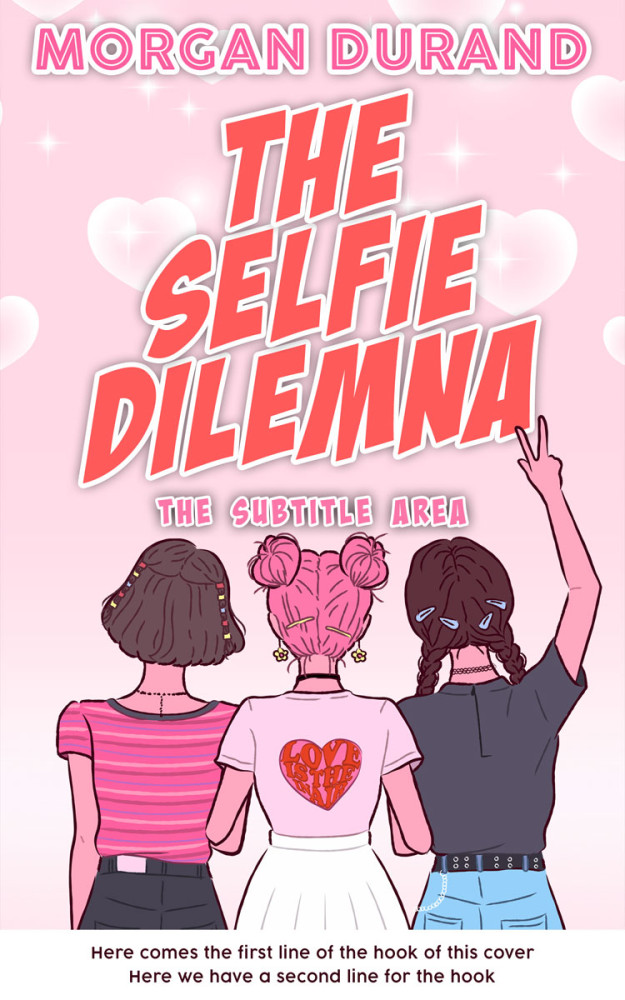 Front view of Vanilla Ice #32130 - Premade Teen & Young Adult Book Cover