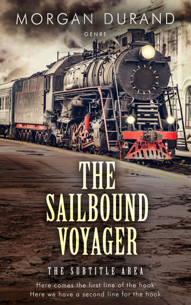 Front view of Woody Brown #32149 - Premade Travel Book Cover