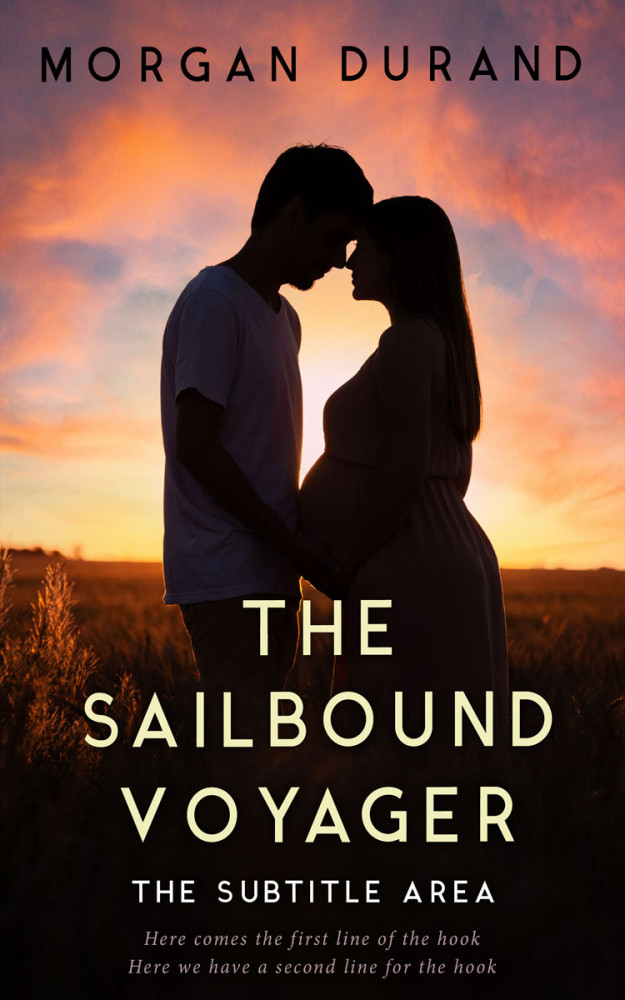 Front view of Tumbleweed #32153 - Premade Romance Book Cover