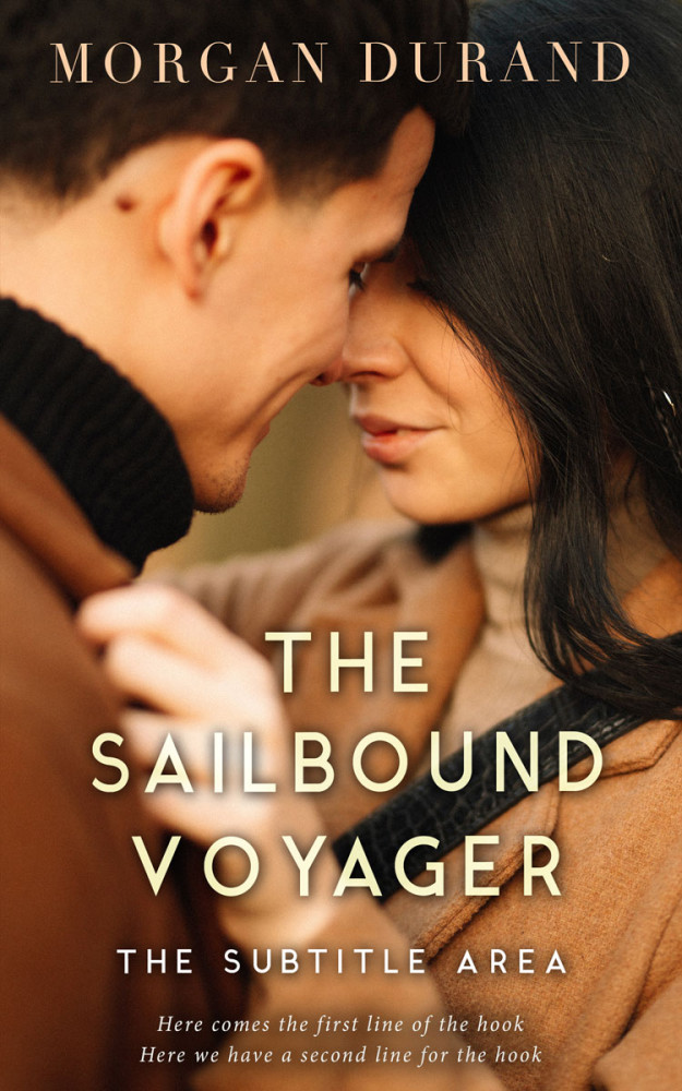 Front view of Cedar #32156 - Premade Romance Book Cover