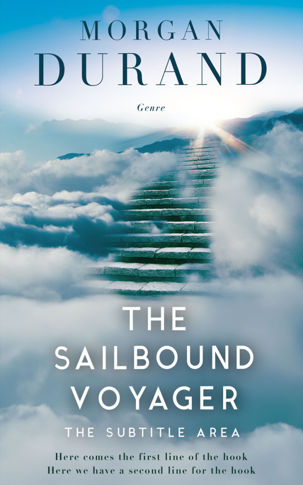 Front view of Gull Gray #32163 - Premade Religion & Spirituality Book Cover