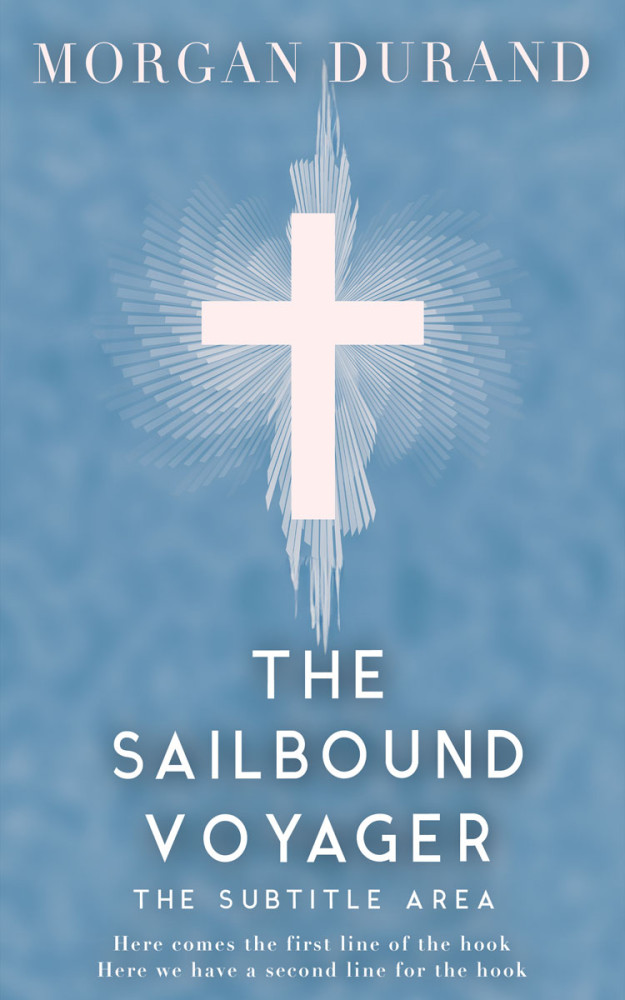 Front view of Hippie Blue #32164 - Premade Religion & Spirituality Book Cover