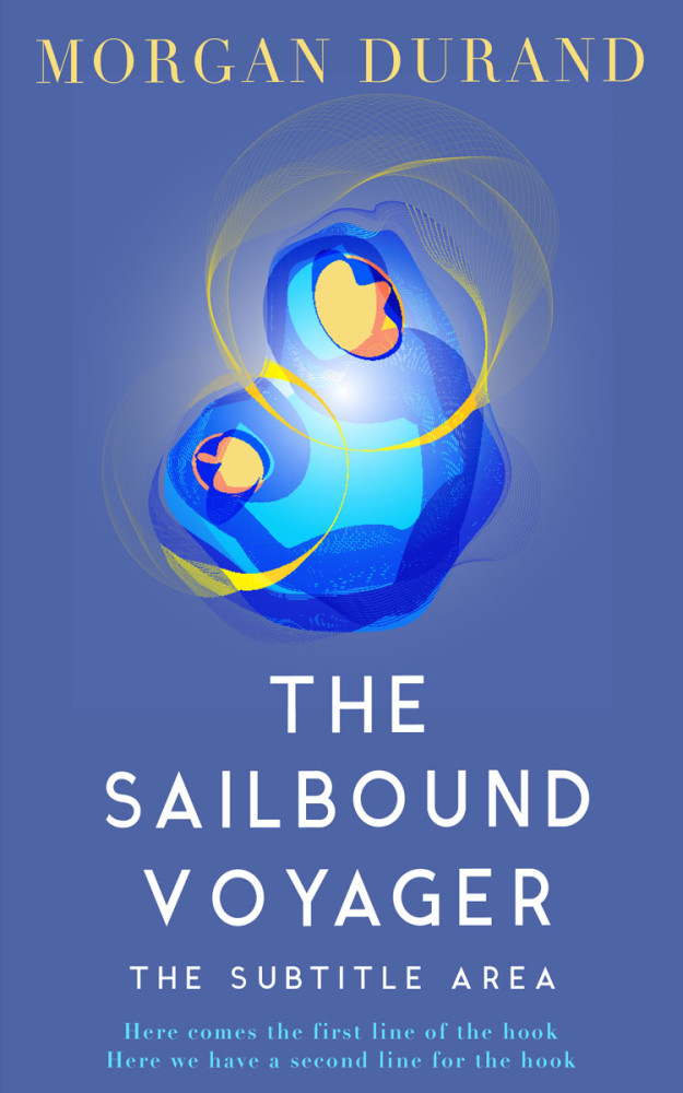 Front view of San Marino #32165 - Premade Abstract Book Cover