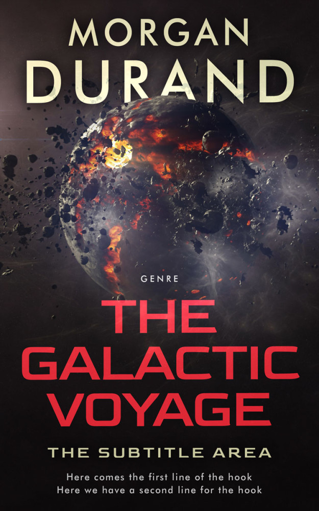 Front view of Thunder #32183 - Premade Apocalyptica Book Cover