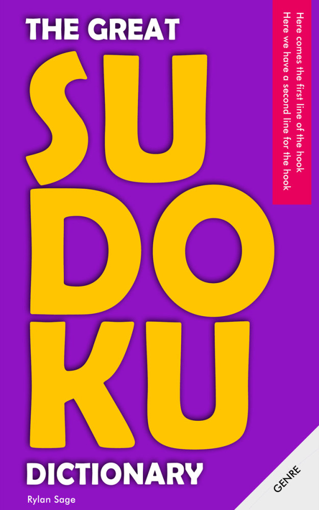 Front view of Lightning Yellow #32202 - Premade Abstract Book Cover