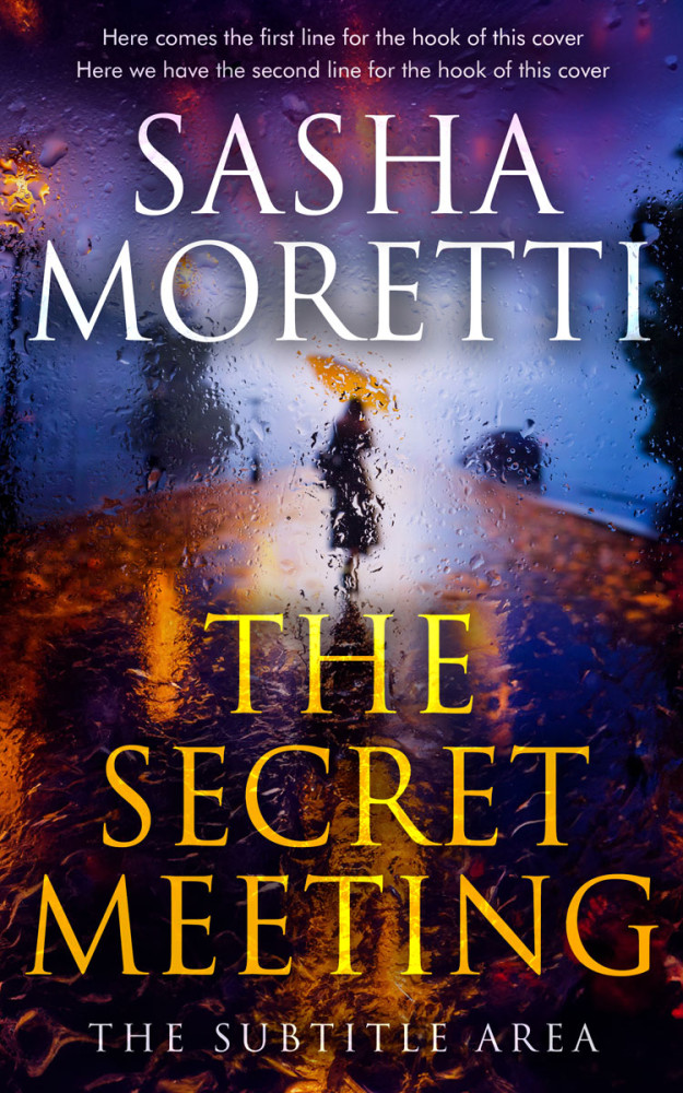 Front view of Revolver #32208 - Premade Abstract Book Cover