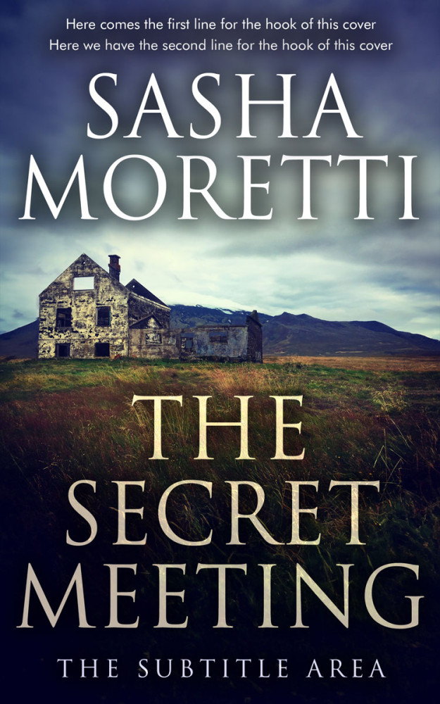 Front view of Ebony Clay #32209 - Premade Mystery & Thriller & Suspense Book Cover