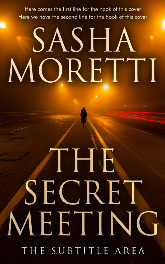 Front view of Jacko Bean #32210 - Premade Mystery & Thriller & Suspense Book Cover