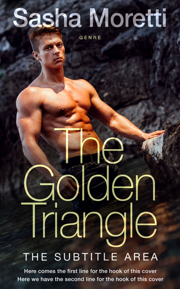 Front view of Thunder #32233 - Premade Erotica Book Cover