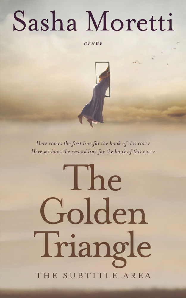 Front view of Vanilla #32238 - Premade Fantasy Book Cover