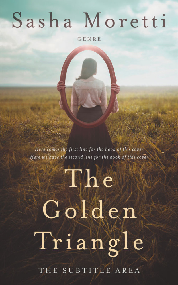 Front view of Judge Gray #32241 - Premade Literary Fiction Book Cover