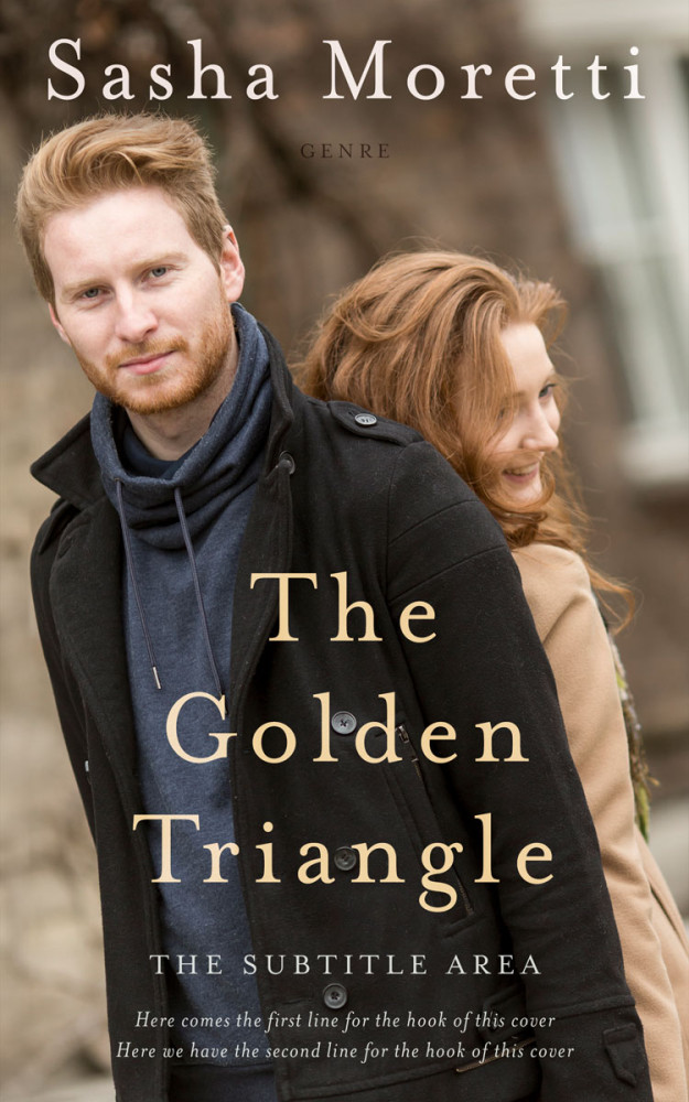 Front view of Armadillo #32244 - Premade Romance Book Cover