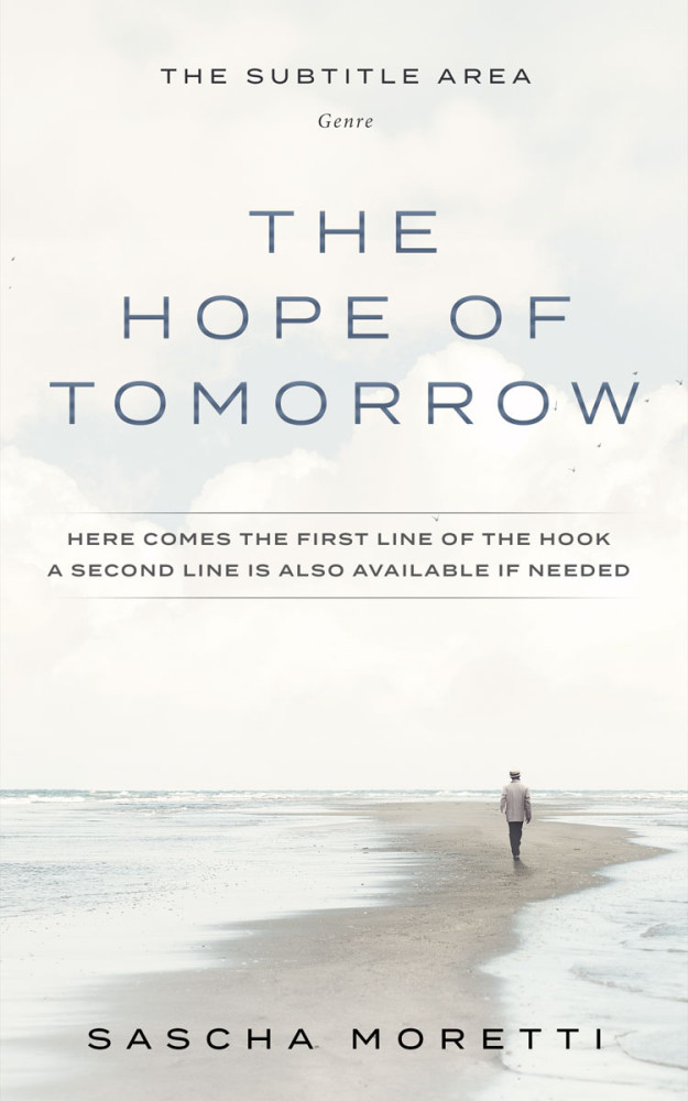 Front view of Cararra #32268 - Premade Literary Fiction Book Cover