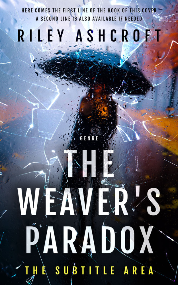 Front view of Mischka #32306 - Premade Mystery & Thriller & Suspense Book Cover