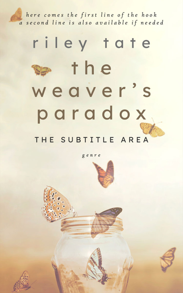 Front view of Aths Special #32312 - Premade Poetry Book Cover