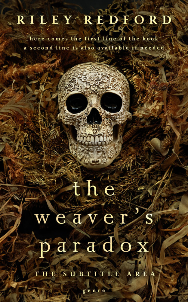 Front view of El Paso #32326 - Premade Horror Book Cover