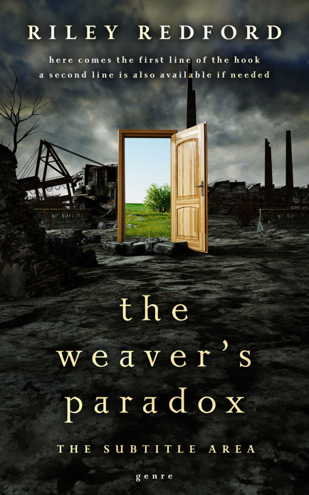 Front view of Heavy Metal #32327 - Premade Surreal Book Cover