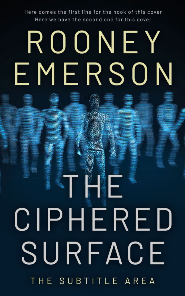 Front view of Black Pearl #32362 - Premade Science Fiction Book Cover