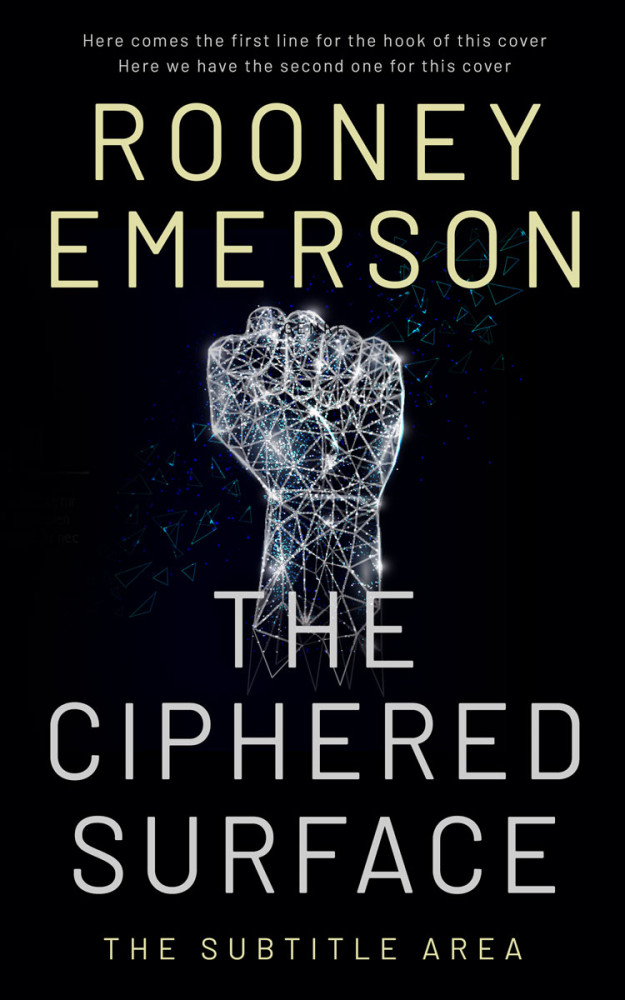 Front view of Woodsmoke #32363 - Premade Abstract Book Cover