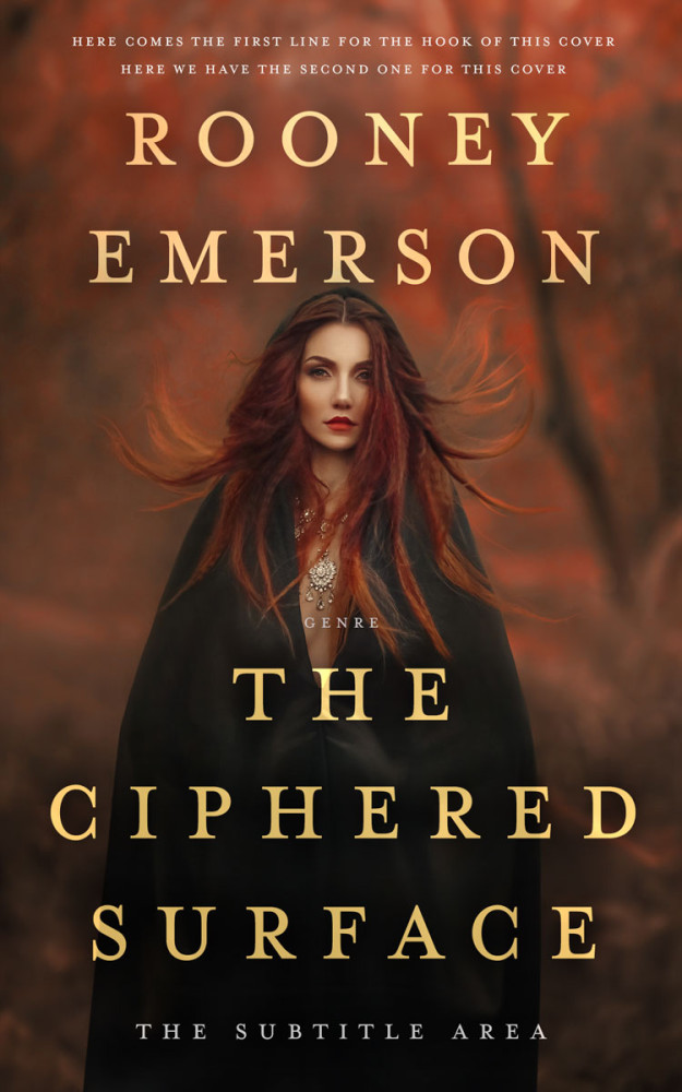 Front view of Cork #32373 - Premade Fantasy Book Cover