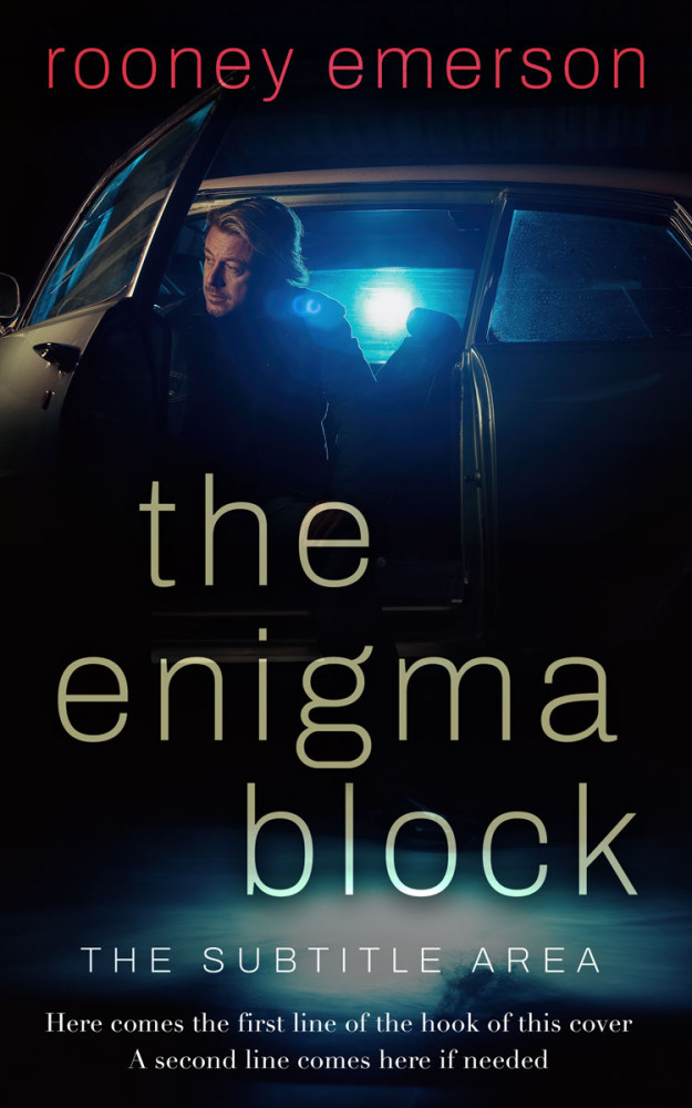 Front view of Ebony #32397 - Premade Mystery & Thriller & Suspense Book Cover