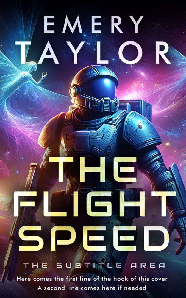 Front view of Cold Turkey #32477 - Premade Science Fiction Book Cover