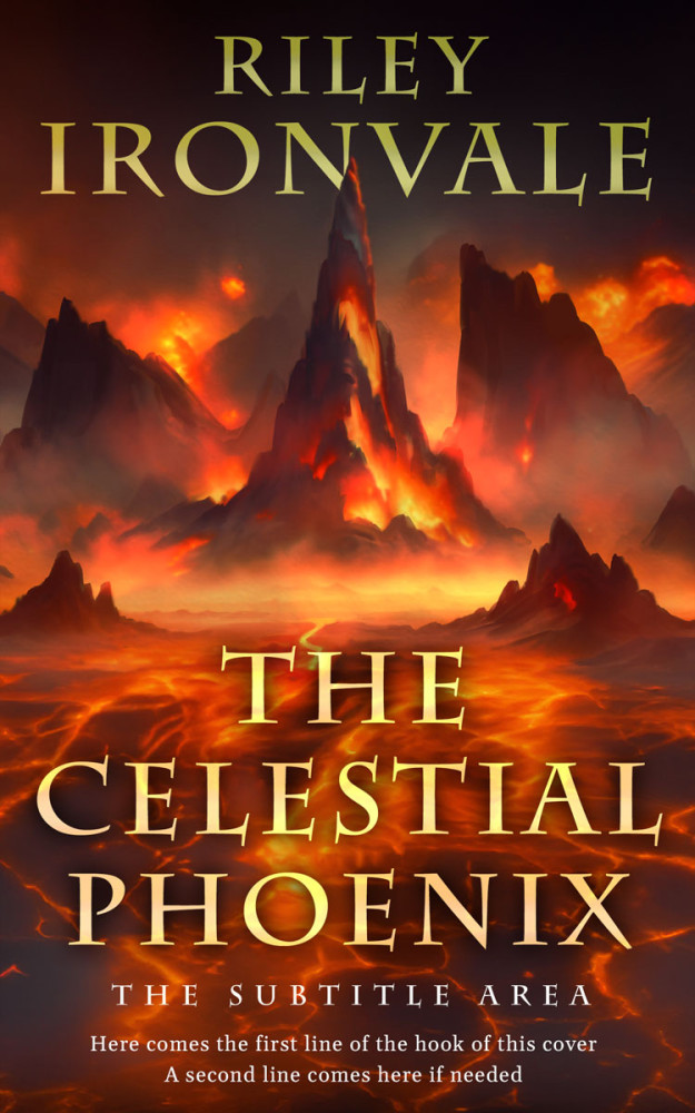 Front view of Cedar #32498 - Premade Apocalyptica Book Cover