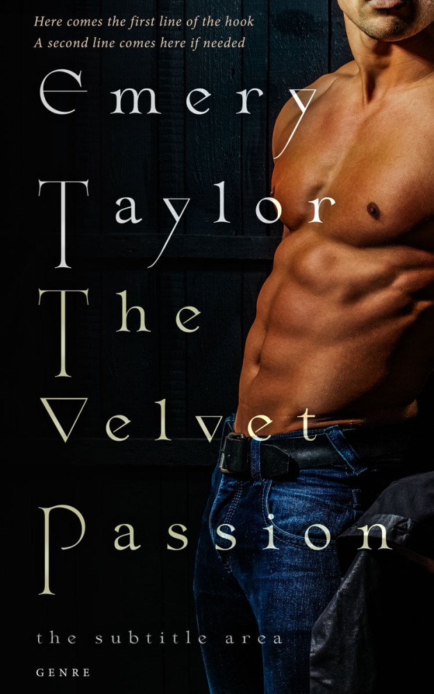 Front view of Santa Fe #32517 - Premade Erotica Book Cover