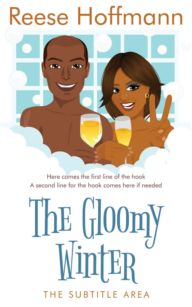 Front view of Botticelli #32543 - Premade Romance Book Cover