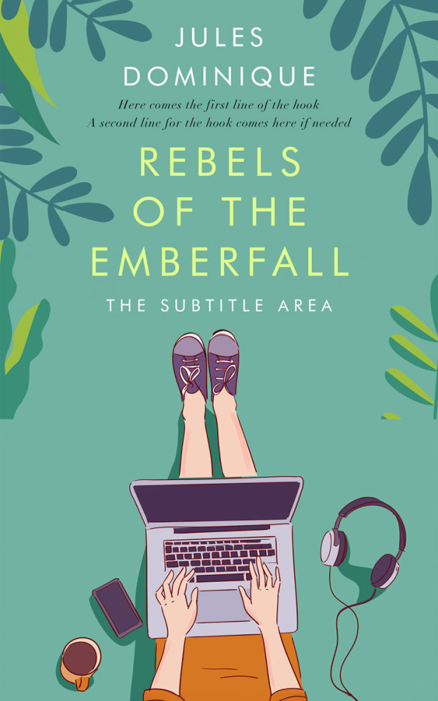 Front view of Breaker Bay #32581 - Premade Teen & Young Adult Book Cover