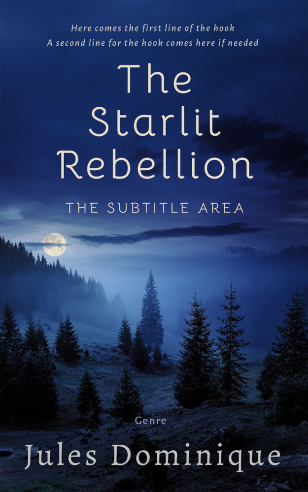 Front view of Biscay #32596 - Premade Mystery & Thriller & Suspense Book Cover