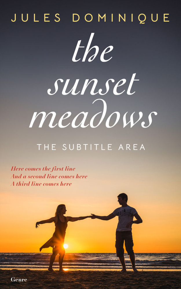 Front view of Tundora #32632 - Premade Romance Book Cover