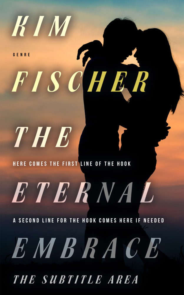 Front view of Cocoa Brown #32654 - Premade Romance Book Cover