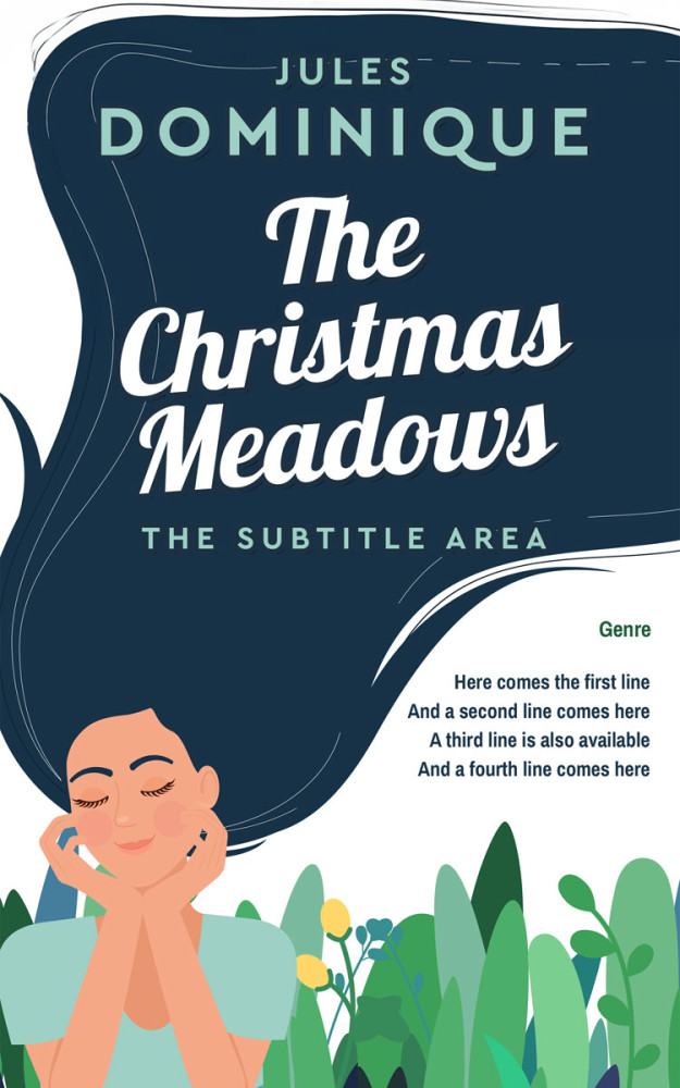 Front view of Soft Amber #32665 - Premade Chick Lit Book Cover