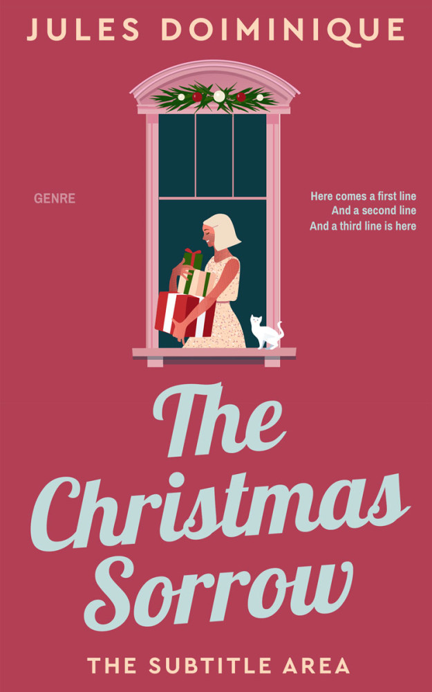 Front view of Night Shadz #32669 - Premade Chick Lit Book Cover