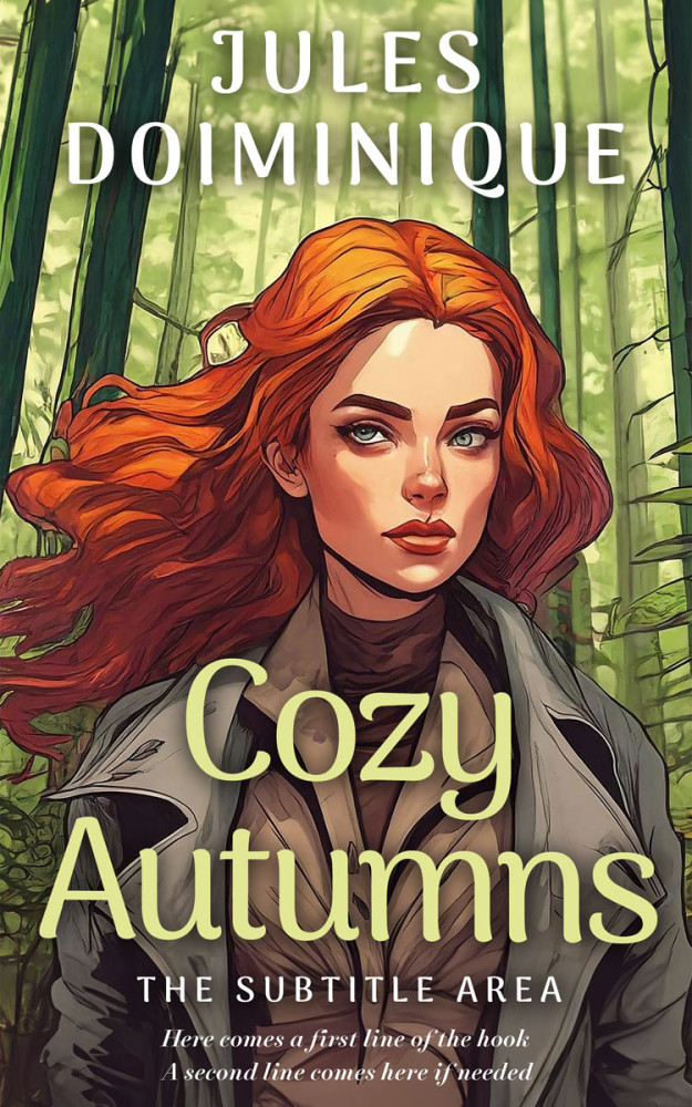 Front view of Mondo #32678 - Premade Teen & Young Adult Book Cover