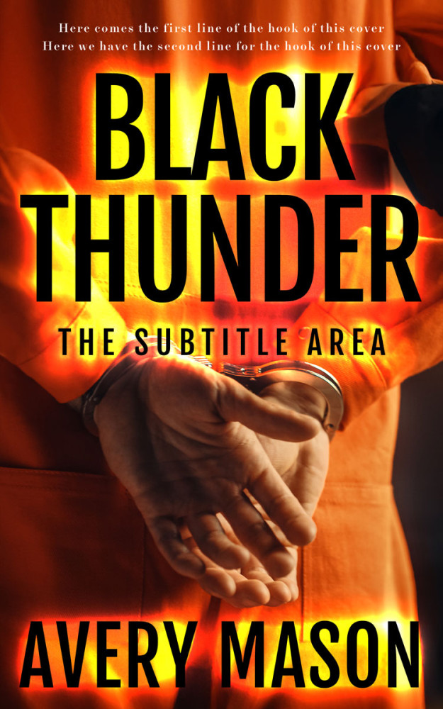 Front view of Night Rider #32697 - Premade Mystery & Thriller & Suspense Book Cover