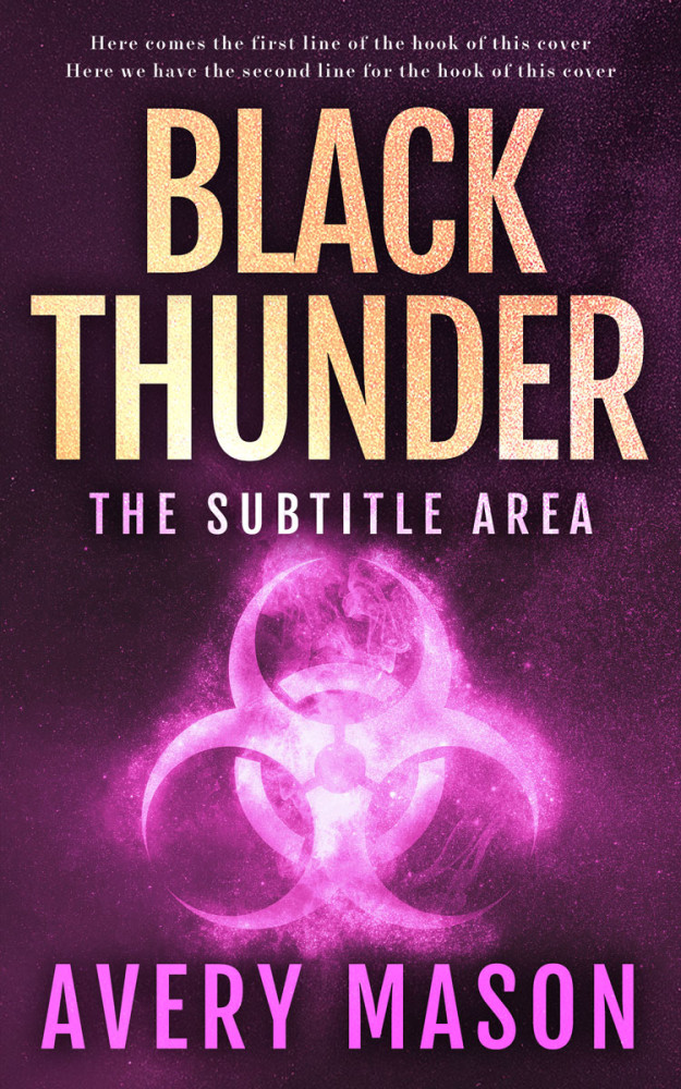 Front view of Kobi #32699 - Premade Apocalyptica Book Cover