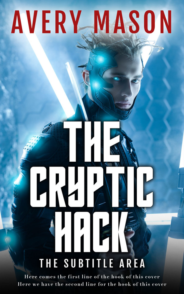 Front view of Big Stone #32707 - Premade Science Fiction Book Cover