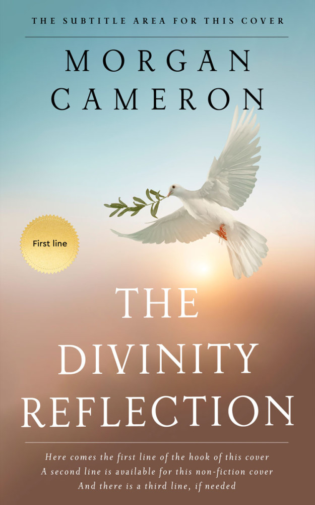 Front view of Ash #32728 - Premade Religion & Spirituality Book Cover