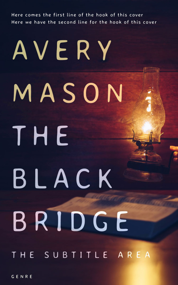 Front view of Bleached Cedar #32734 - Premade Mystery & Thriller & Suspense Book Cover