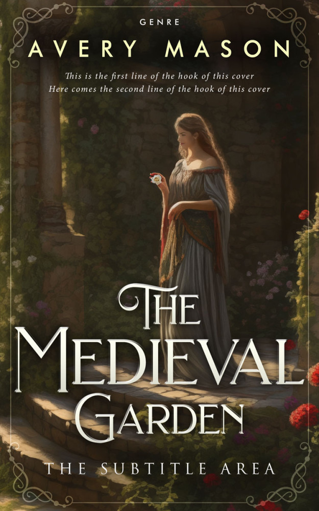 Front view of Zeus #32772 - Premade Historical Book Cover