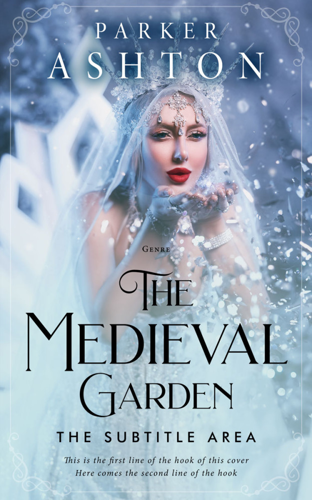 Front view of Jungle Mist #32799 - Premade Fantasy Book Cover