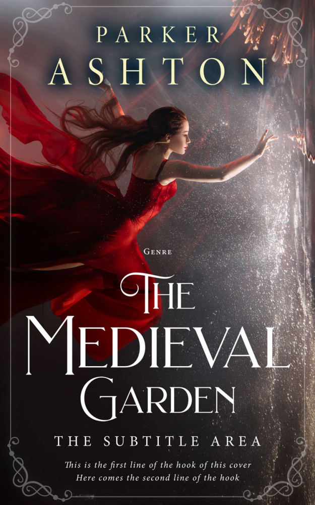 Front view of Thunder #32800 - Premade Fantasy Book Cover | BookCoverZone