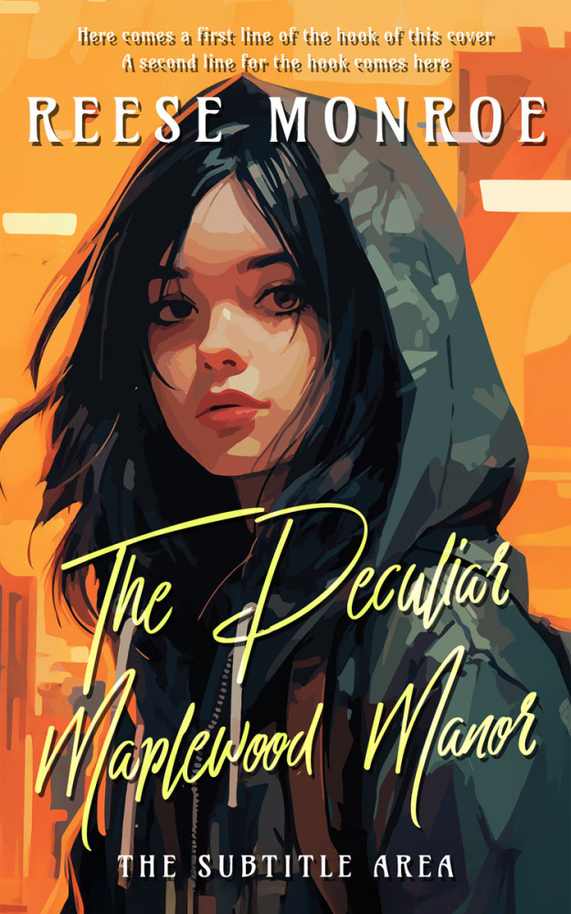 Front view of Tuatara #32858 - Premade Teen & Young Adult Book Cover