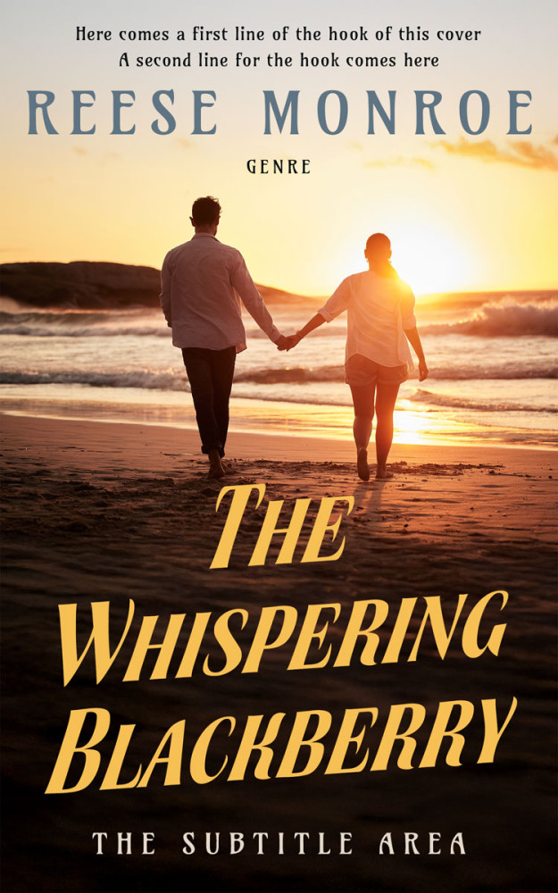 Front view of Crowshead #32870 - Premade Romance Book Cover