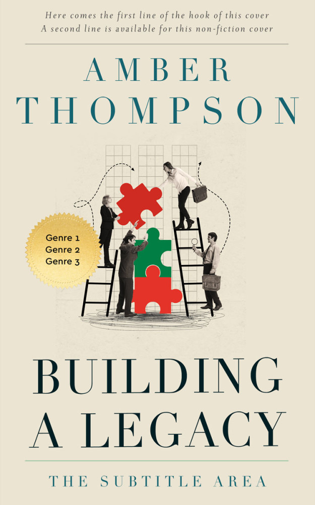 Front view of White Rock #32875 - Premade Self-Improvement & Self-Help Book Cover