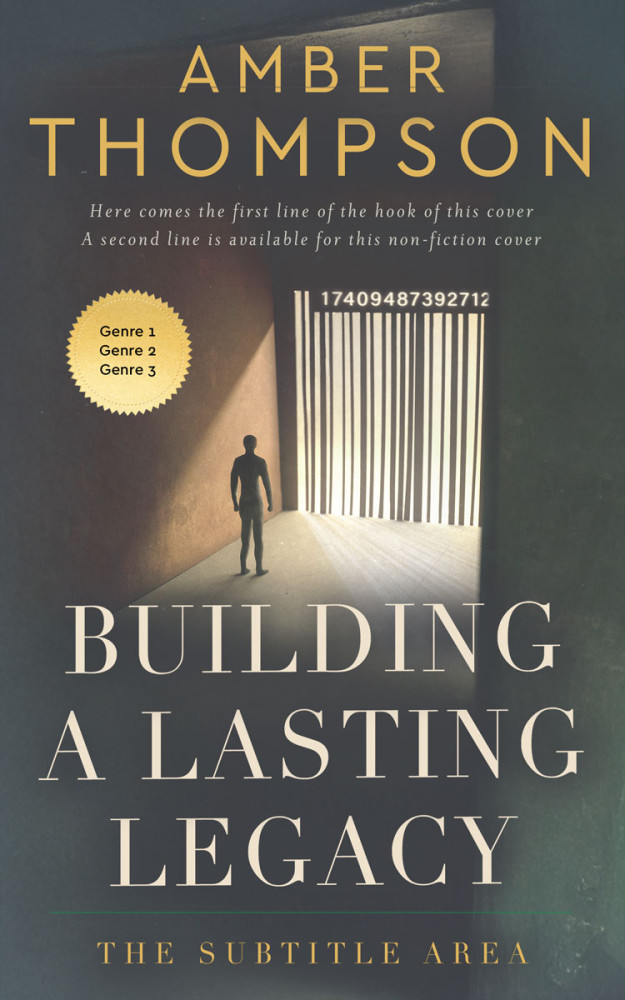 Front view of Cape Cod #32883 - Premade Mystery & Thriller & Suspense Book Cover